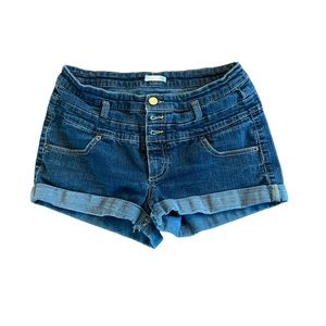 Xhiliration denim shorts​​